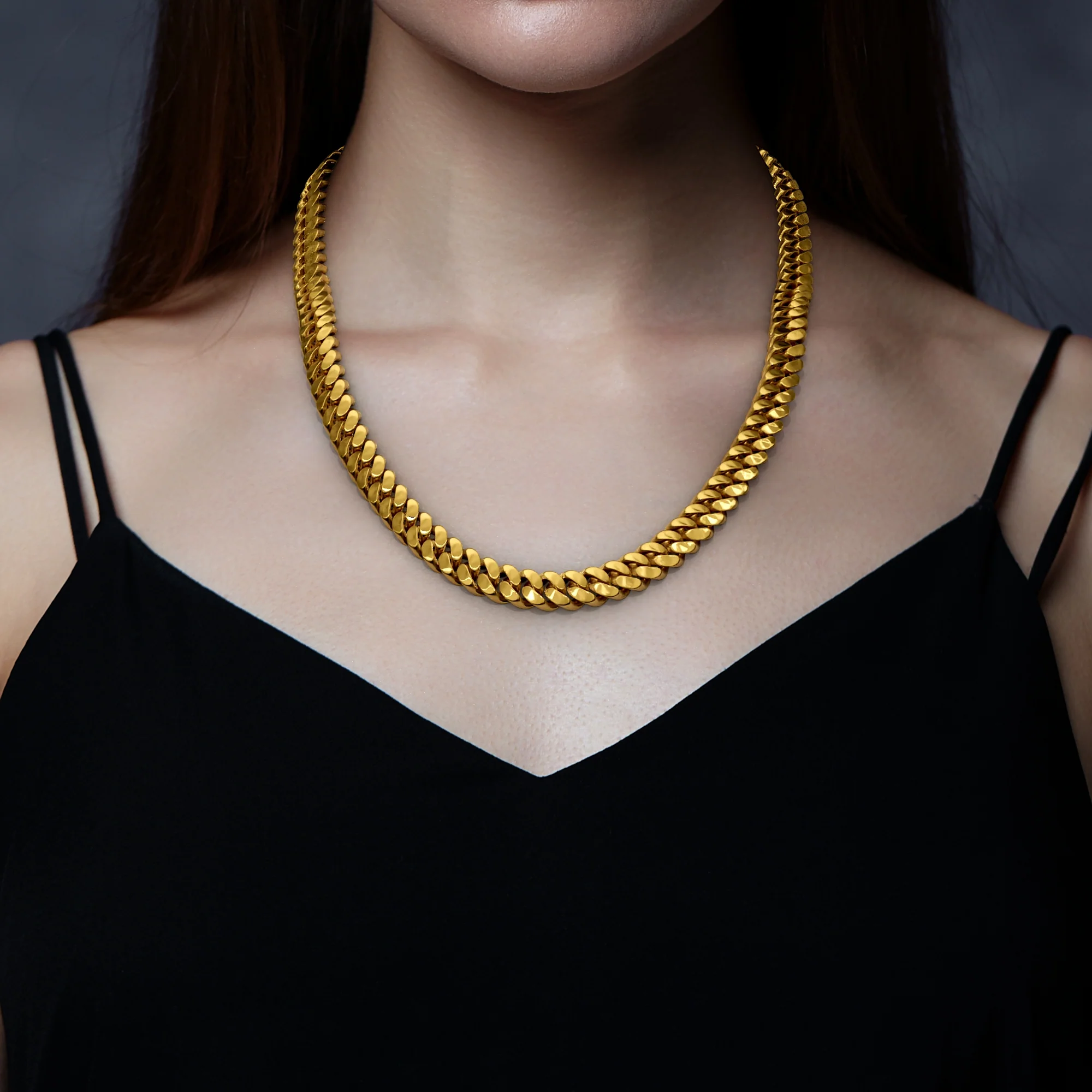 10 mm Miami Cuban Chain Necklace - Image 4