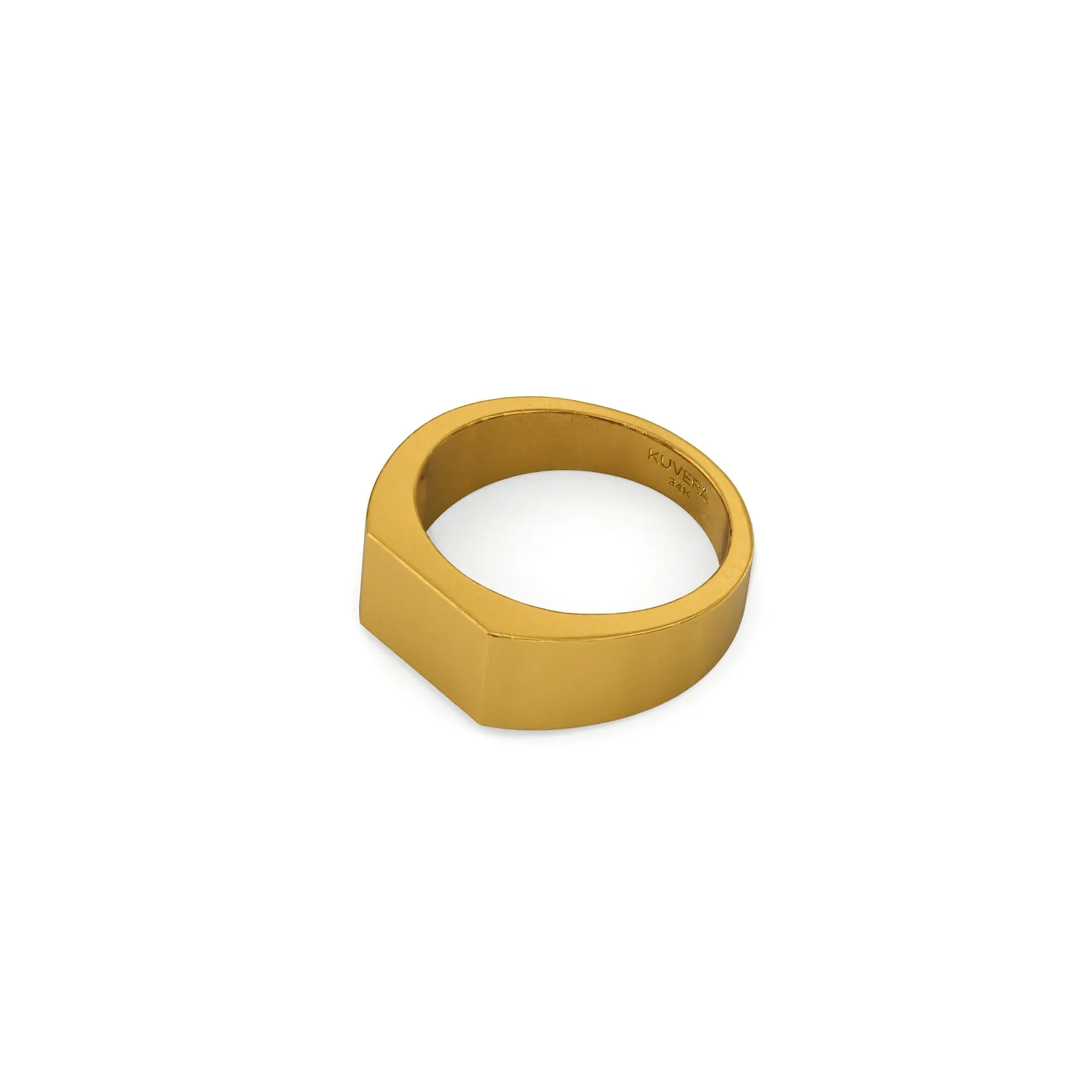 Rectangle Signet Ring - Image 3