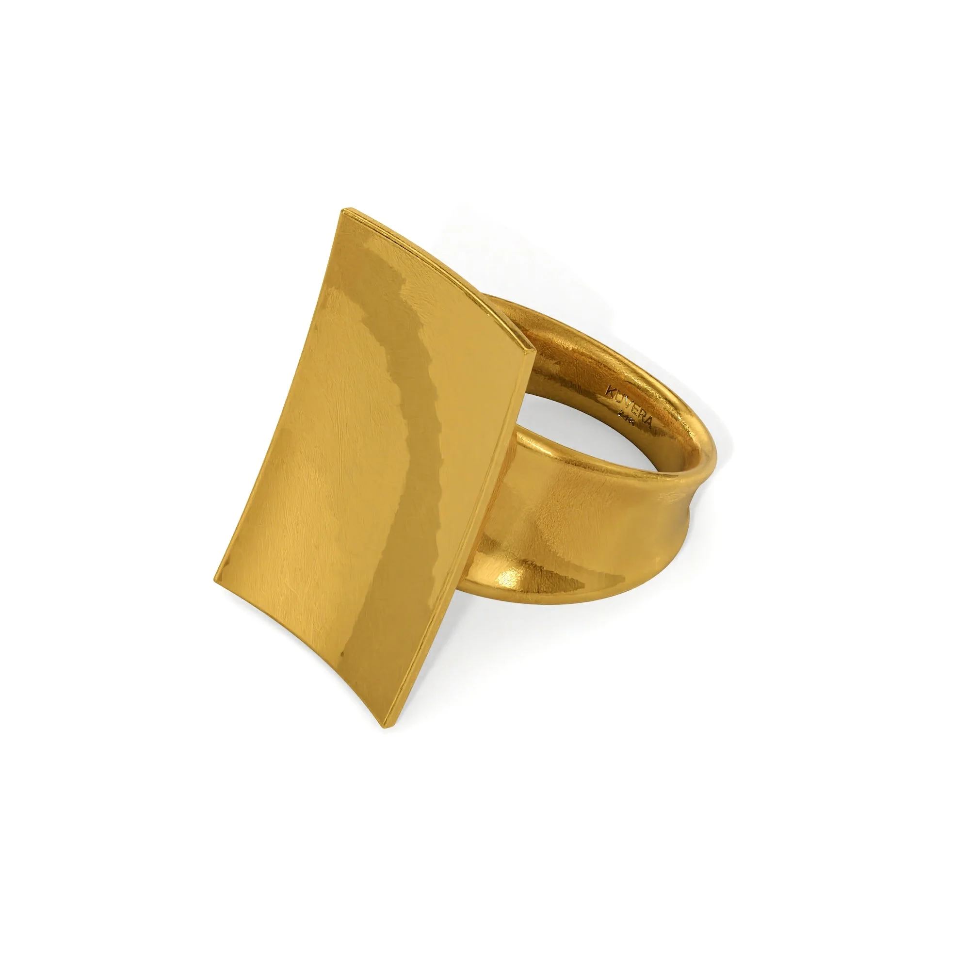 Rectangle Shield Ring - Image 4