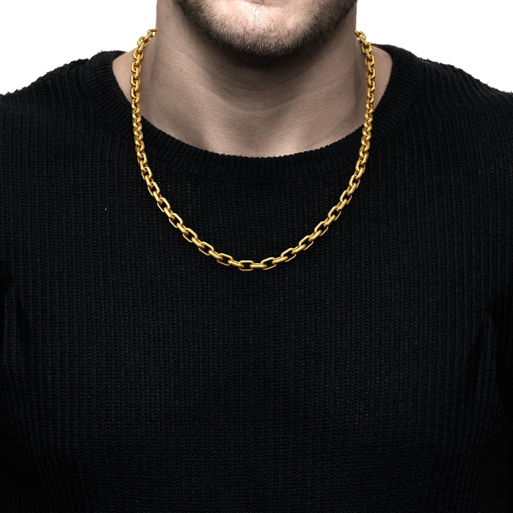 6mm Cable Link Chain Necklace - Image 3