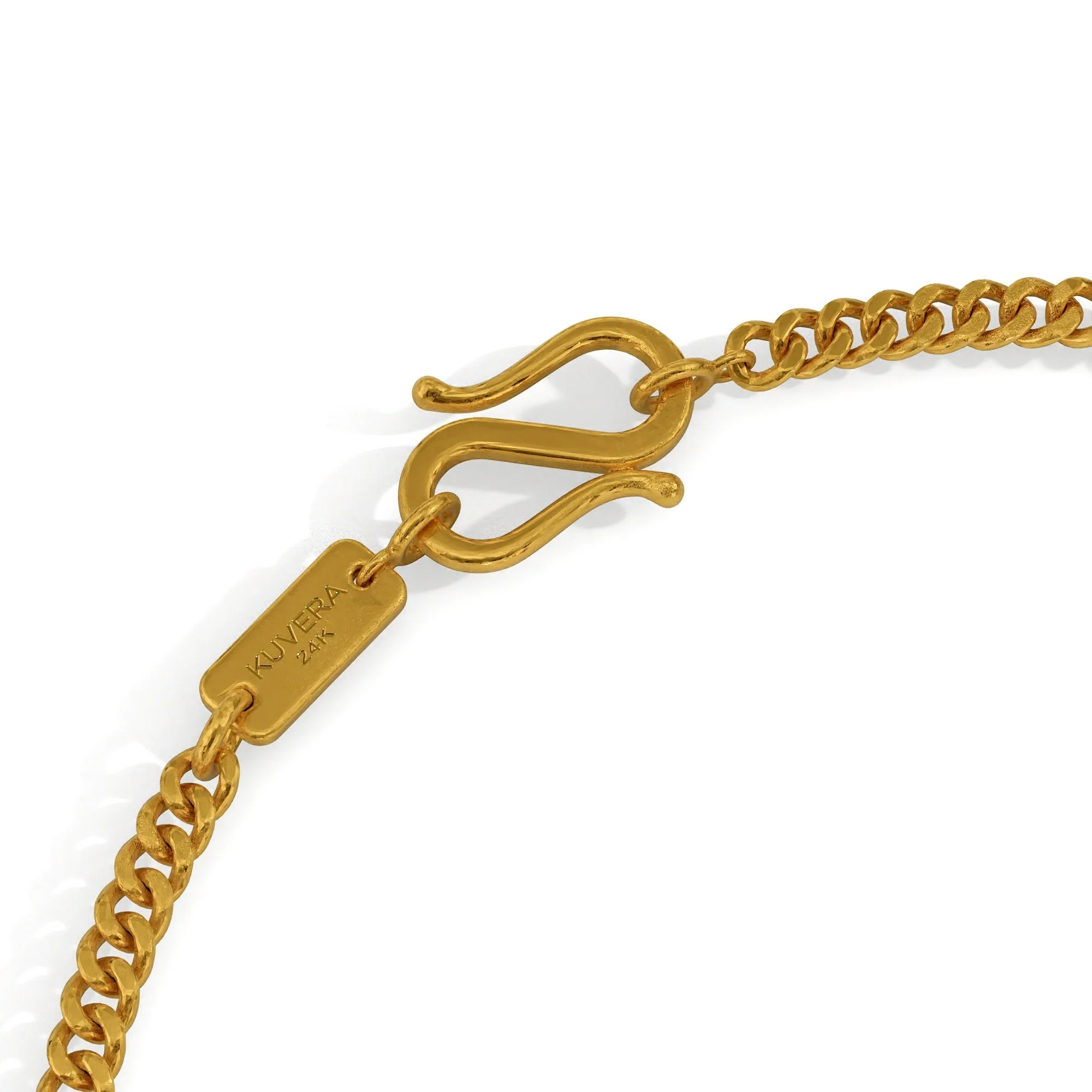 3mm Curb Chain Bracelet - Image 11