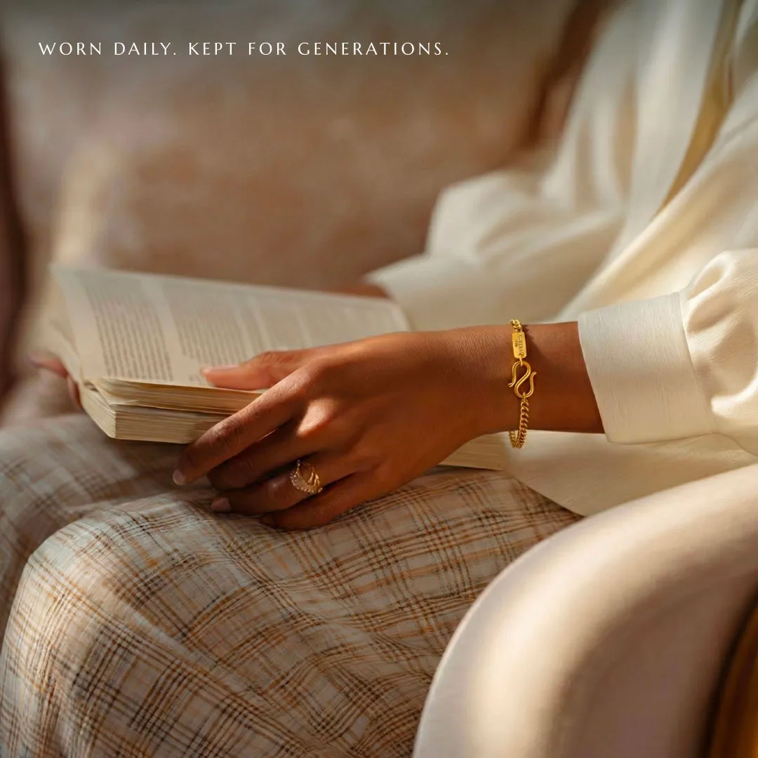 3mm Curb Chain Bracelet - Image 5