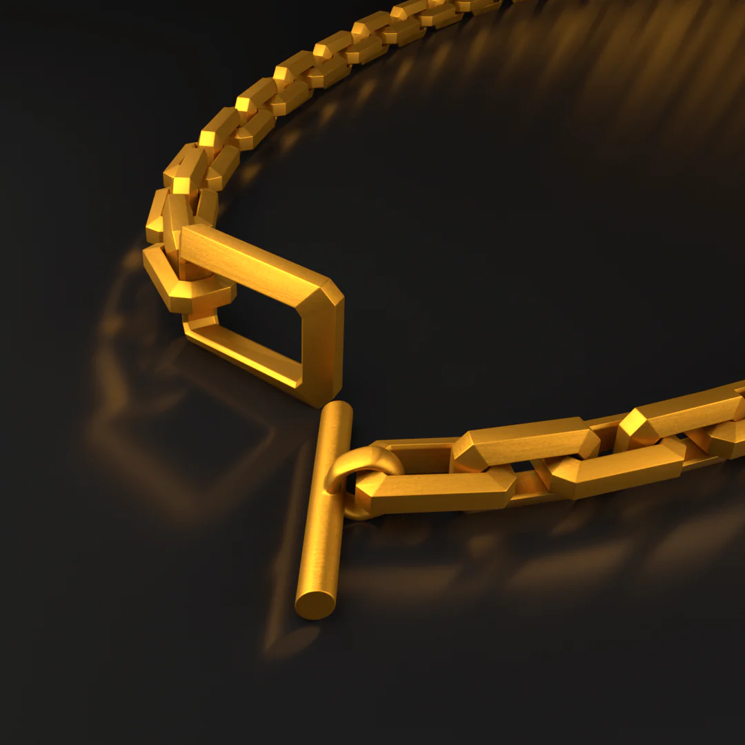 Heavy Chain Link Necklace - Image 3