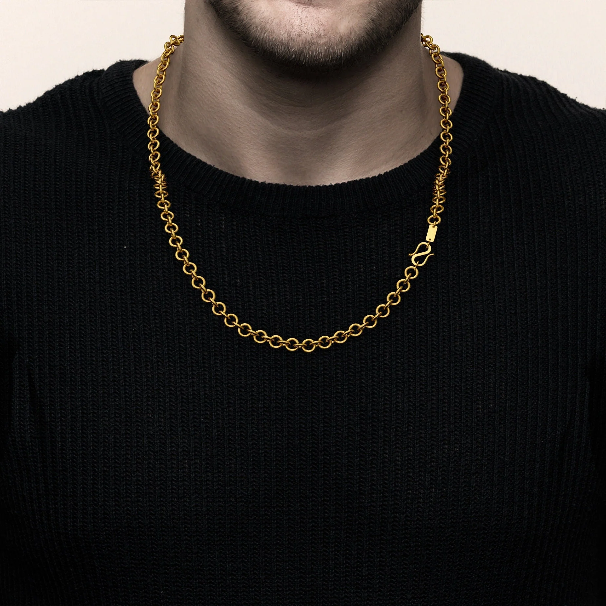 5mm Rolo Chain Necklace - Image 4