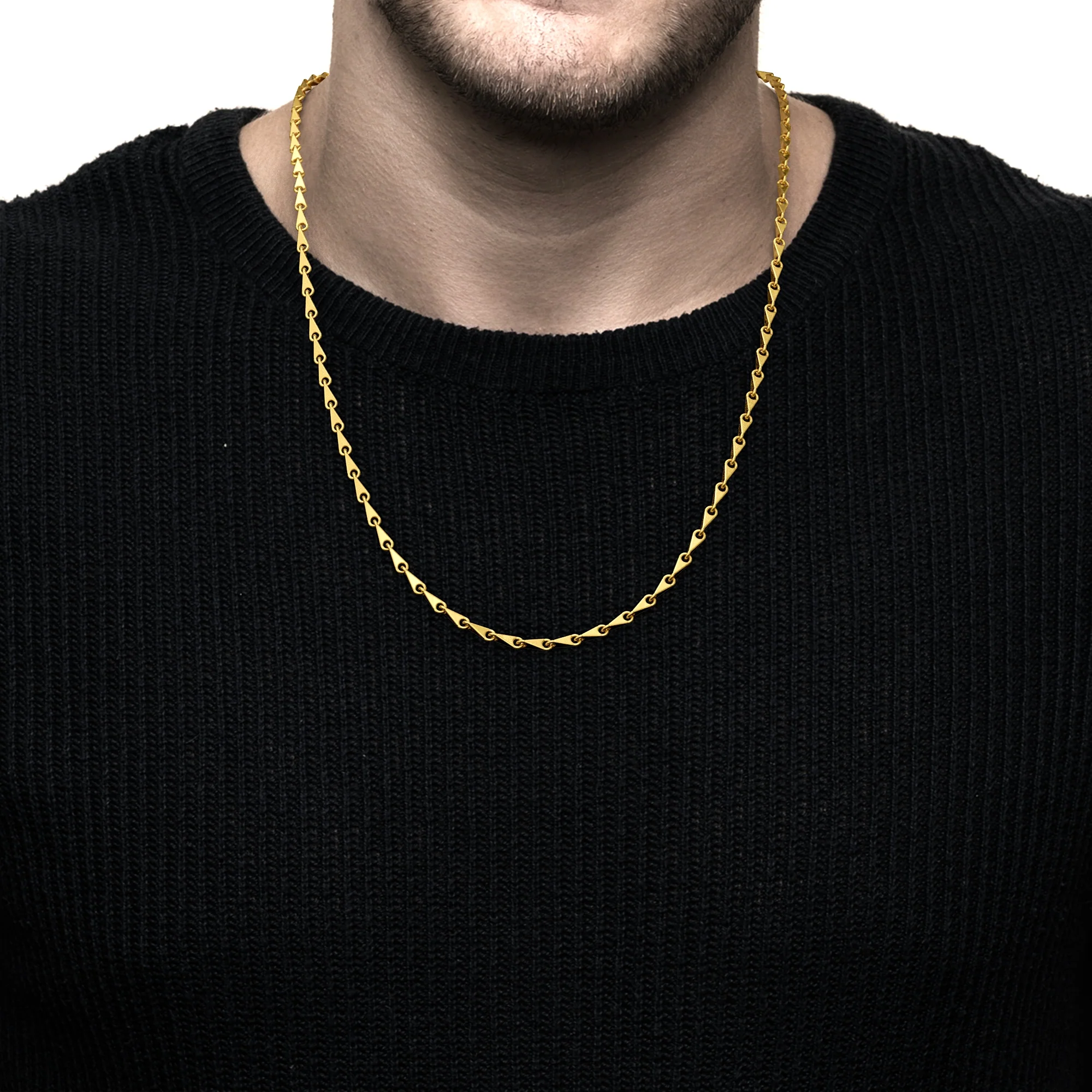 3 mm Prism Link Chain - Image 3